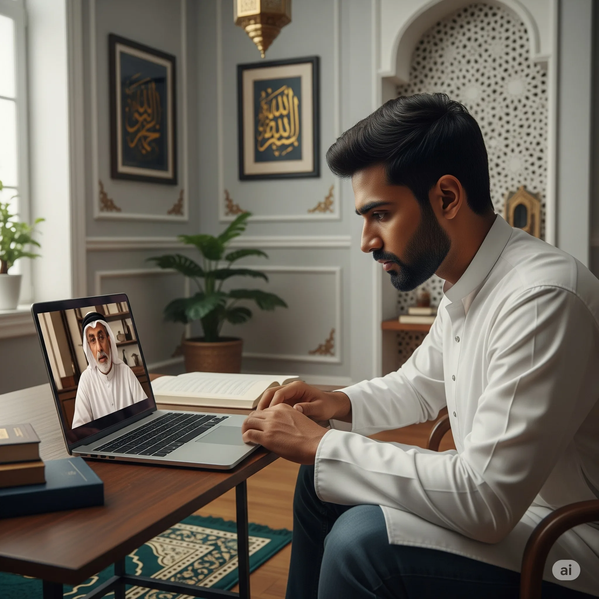 home 3 Islamic Studies Online live class with native Arab teacher