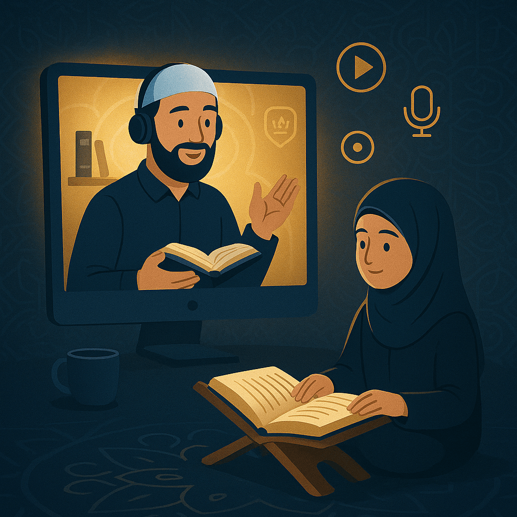 home 1 Quran Memorization Online Class with Native Teacher